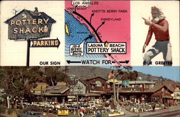 Pottery Shack Laguna Beach California