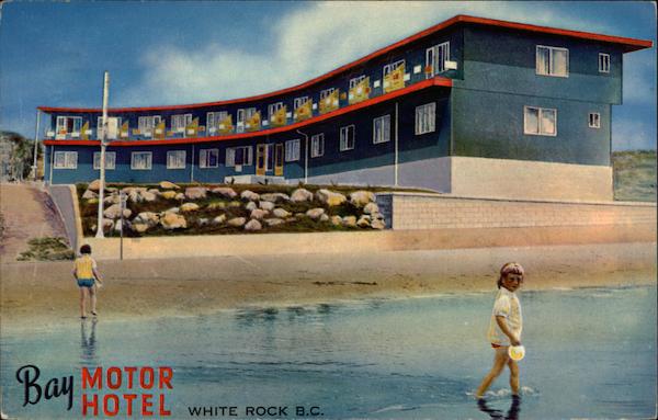 Bay Motor Hotel White Rock BC Canada British Columbia