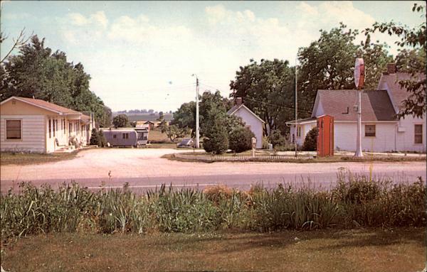 State Center Motel and Oatka Home Trailer Park Iowa