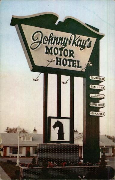 Johnny & Kay's Motor Hotel Des Moines Iowa