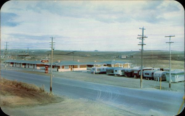 Motel and Trailer Court Calgary AB Canada Alberta