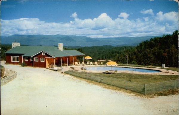 Modern Swimming Pool at Nantahala Inn Bryson City North Carolina