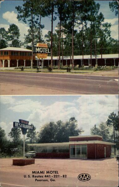 Miami Motel -Miami Restaurant Pearson Georgia