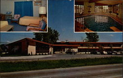 Aloha Inn Motel Madison, WI Postcard Postcard