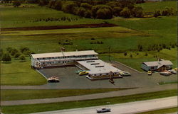 Lakeland Motel and Restaurant Postcard