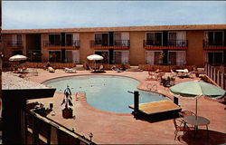 Jack Rogers Jump'n' Jack Motor Hotel Postcard