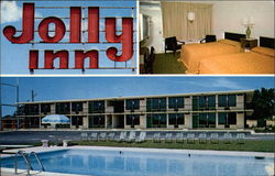 The Jolly Inn Motel Valdosta, GA Postcard Postcard