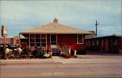 Knotty Pine Motel Rock Springs, WY Postcard Postcard