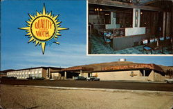 Quality Courts Motel Rawlins, WY Postcard Postcard