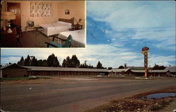 Lazy U Motel Postcard