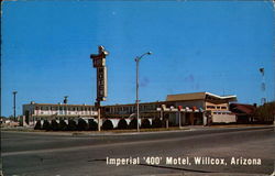 Imperial 400 Motel Willcox, AZ Postcard Postcard