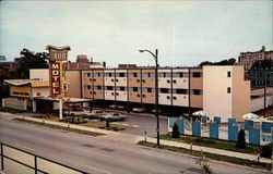 Imperial 400 Motel Postcard