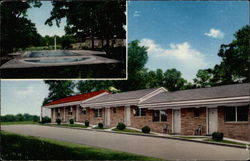 The Oaks Motel Tupelo, MS Postcard Postcard