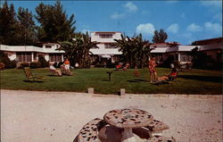 Riviera Apartment Motel Postcard