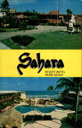 Sahara Resort Motel Postcard
