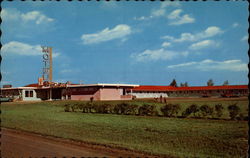 Wheatland Motel and Restaurant Postcard