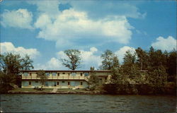 Currier Motel Rice Lake, WI Postcard Postcard