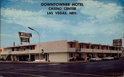 Downtowner Hotel - Casino Center Postcard