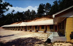 Golden Eagle Motel Cherokee, NC Postcard Postcard