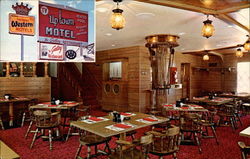 Uptown Motel and Galley Restaurant Casper, WY Postcard Postcard