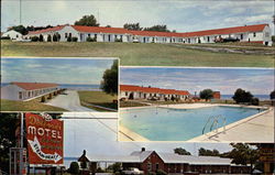 Dettman's Motel Postcard