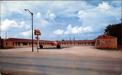 Siesta Motel Nevada, IA Postcard Postcard