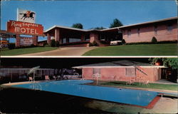 Pony Express Motel Postcard