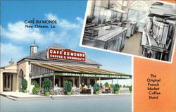 Cafe Du Monde The Original French Market Coffee Stand Postcard