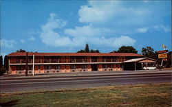 View of Broken Arrow Lodge Postcard