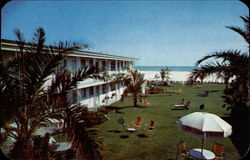 Edward James Hotel 'Treasure Island's First and Finest' Postcard