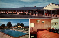 Wilsonian Motel Greenwood, IN Postcard Postcard