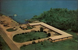Angler's Motel and Boat Docks Postcard