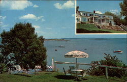 On The Water Motel & Inn Postcard