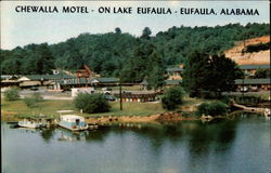 Chewalla Motel - On Lake Eufaula Alabama Postcard Postcard