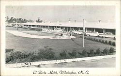 El Berta Motel Wilmington, NC Postcard Postcard