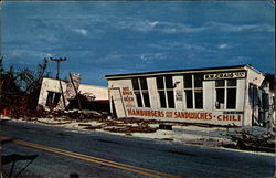 Damage Done by the Hurricane in Craig Key Islamorada, FL Postcard Postcard