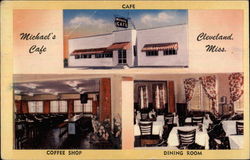 Michael's Cafe Cleveland, MI Postcard Postcard