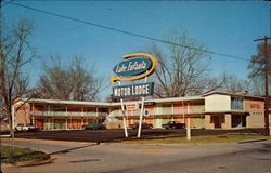 Lake Eufaula Motor Lodge Postcard