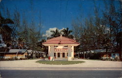 Naples Tourist Court Postcard