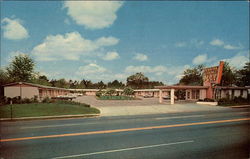 Holiday Terrace Motel Valdosta, GA Postcard Postcard