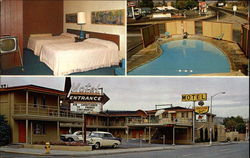 Oregon Motor Motel The Dalles, OR Postcard Postcard