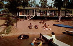 Sand Beach Motel Postcard