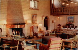 Main lounge of the Camelback Inn Postcard