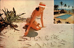 Silver Sands Oceanfront Motel Postcard