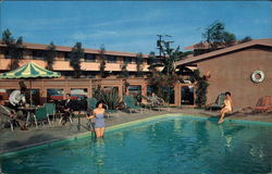 Skyways Motel Postcard