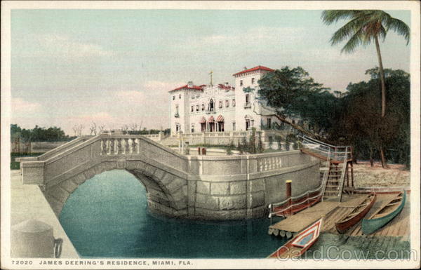 James Deering's Residence Miami Florida
