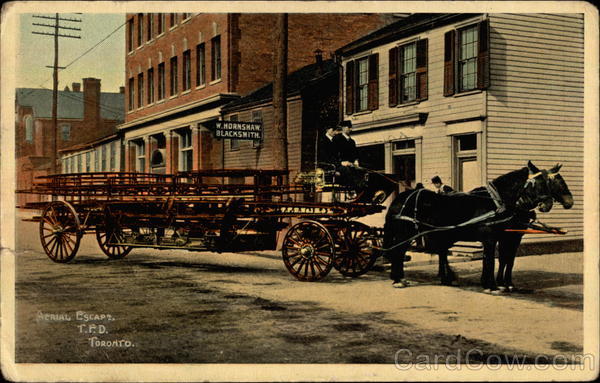 Aerial Escape Toronto Canada Ontario