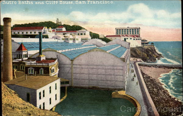Sutro Baths and Cliff House San Francisco California