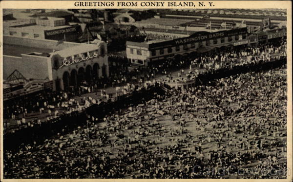 Greetings from Coney Island, N.Y New York