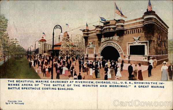 Marine Causeway at Riverview Chicago Illinois